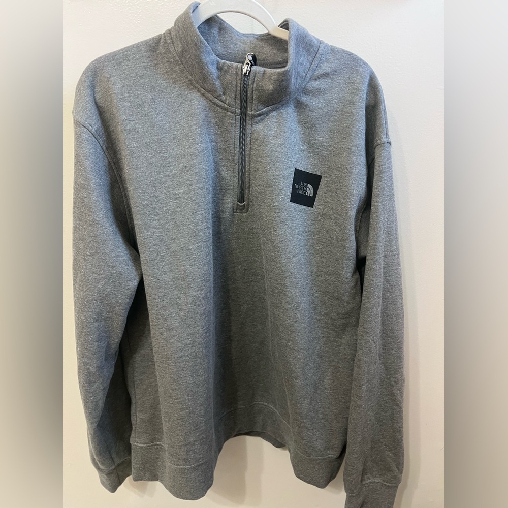 Men’s Box Half Dome ¼-Zip Grey